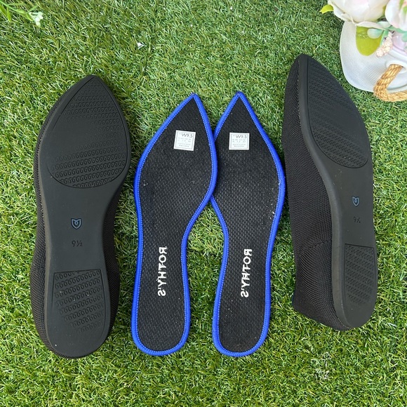 Rothys🔴The flat Classic black flats size  9.5 - Picture 15 of 16